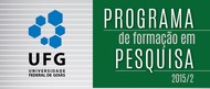 Programa de Formação em Pesquisa 