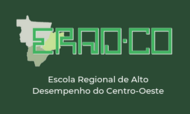 Logomarca do evento Escola Regional de Alto Desempenho do Centro-Oeste 