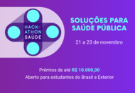 Capa-notícia Hackathon pela Saúde Pública