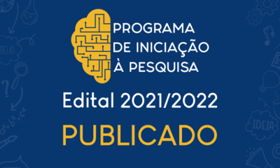 Banner Publicado edital PIP 2020-2021