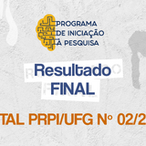 BannerNotícia_Resultado final do mérito técnico-científico PIP/UFG 2025/2026