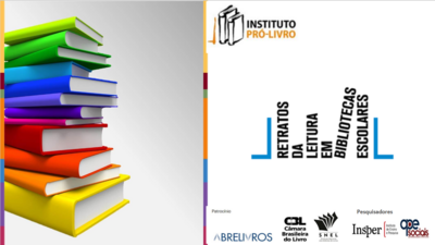 Capa Retratos da Leitura em Bibliotecas Escolares