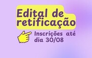 Edital de retificação 
