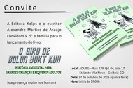 A editora Kelps e o escritor Alexandre Martins de Araújo convidam para o lançamento do livro Bolon Yokt Kuh