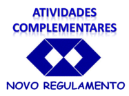 Novo regulamento das atividades complementares
