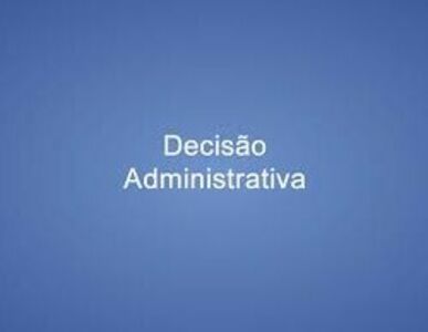 decisão administrativa