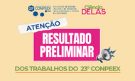 resultado preliminar - trabalhos 23º conpeex