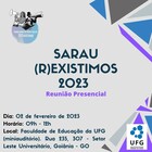 Sarau (R)Existimos - Tecendo prosas, versos, cantorias e autonomias como cuidado em saúde mental