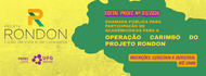 Banner projeto rondon - operação carimbó