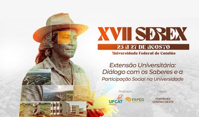 XVII Serex - Seminário Regional de Extensão Universitária da Região Centro-Oeste