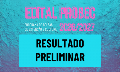PROBEC - RESULTADO PRELIMINAR