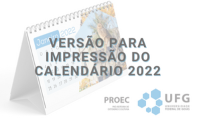Versão Impressão calendário 2022