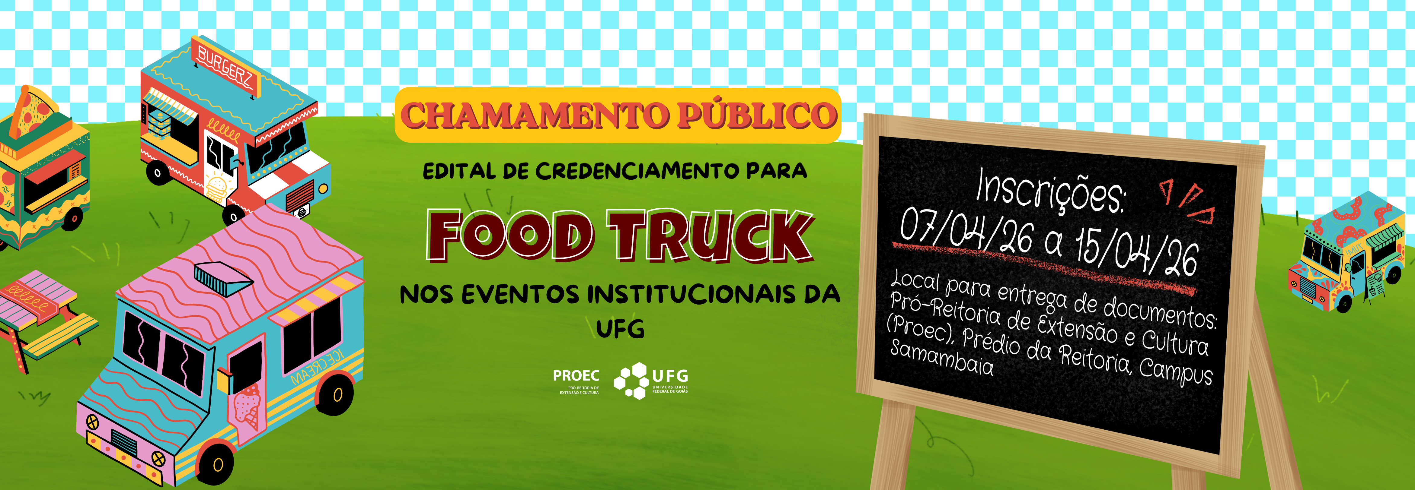 banner food truck divulgacao