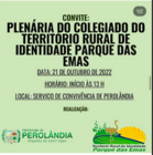 Plenária do Colegiado do Território Rural Parque das Emas
