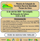 Plenária do Colegiado do Território Rural Parque das Emas 2025