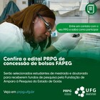 PPGs iniciam seleção interna para bolsas FAPEG