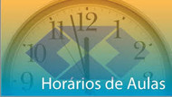 Horário das disciplinas
