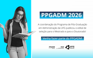 Edital do Processo Seletivo 2026 do PPGADM