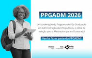 Edital do Processo Seletivo 2026 do PPGADM