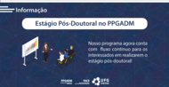 Quer fazer seu Pós-Doutorado? A partir de agora o PPGADM terá fluxo contínuo para o pós-doutoramento.