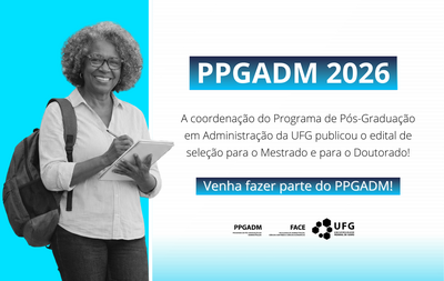 Edital do Processo Seletivo 2026 do PPGADM