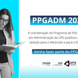 Edital do Processo Seletivo 2026 do PPGADM