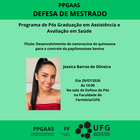 PPGAAS DEFESA DE MESTRADO Jessica