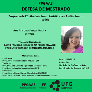 PPGAAS DEFESA DE MESTRADO Ana