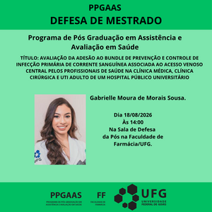 PPGAAS DEFESA DE MESTRADO Gabrielle