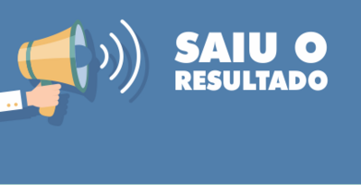 Saiu o resultado