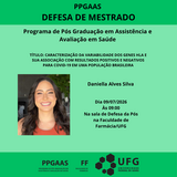 PPGAAS DEFESA DE MESTRADO DANIELLA
