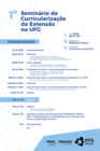 20190625 1º Seminário de Curricularização da Extensão Universitária na UFG