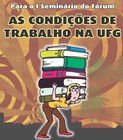 logo I fórum de mobilizaçõ dos professores da ufg