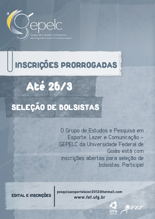 Banner prorrogação bolsita gepelc