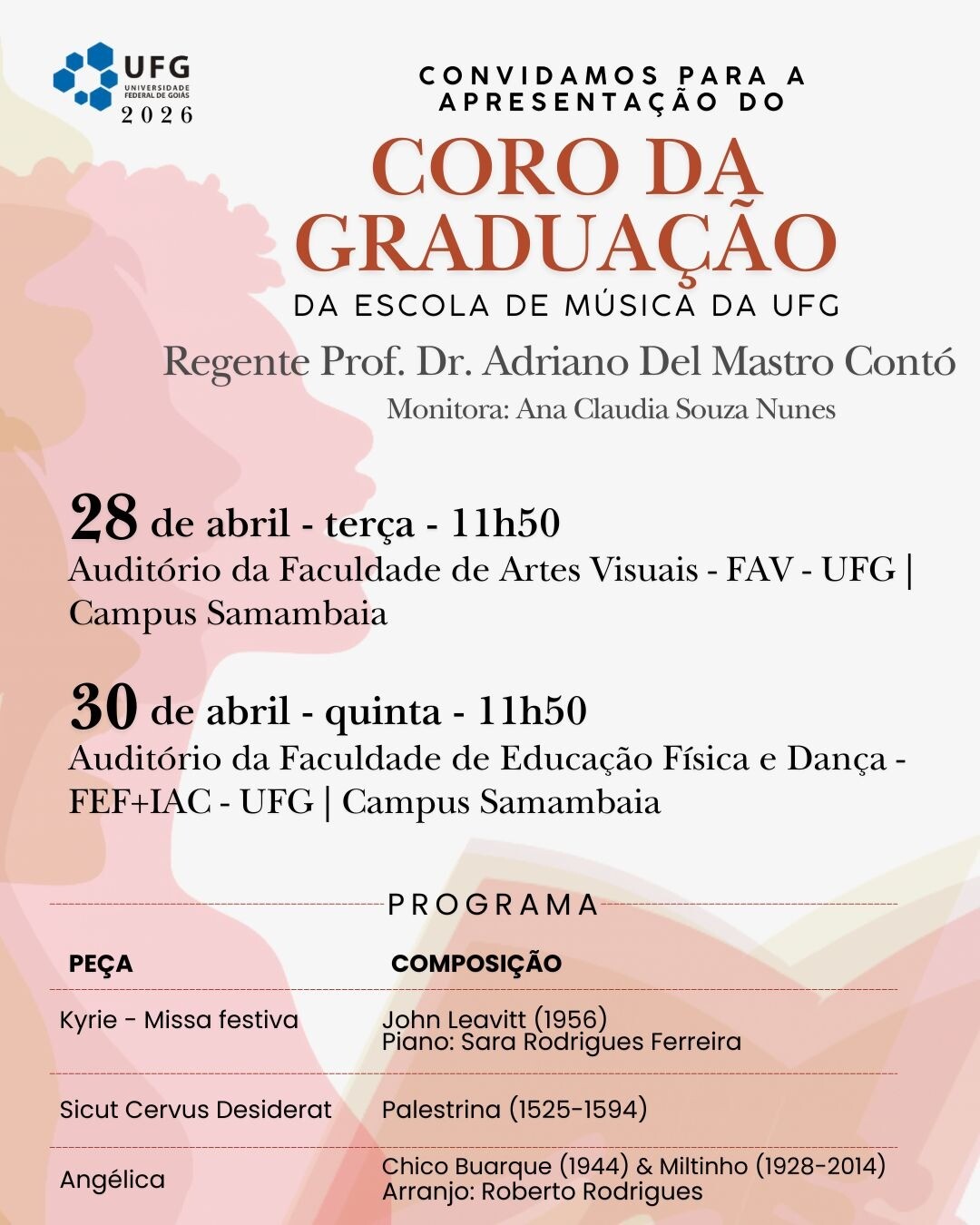 Coro da EMAC na FEF 