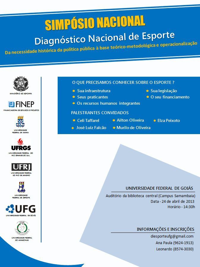 simposio diagnostico do esporte