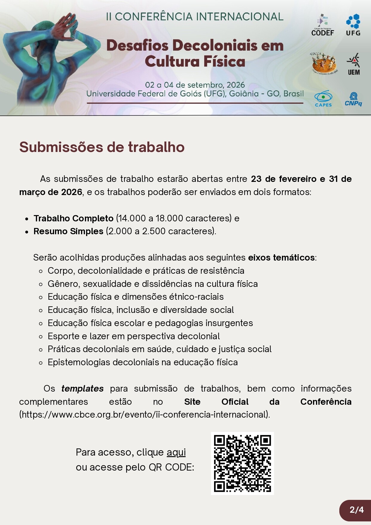 Desafios Decoloniais em Cultura Física