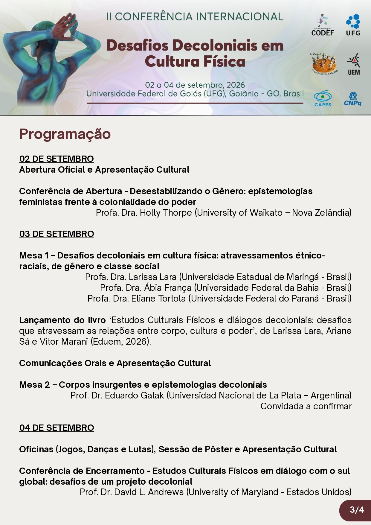 Desafios Decoloniais em Cultura Física