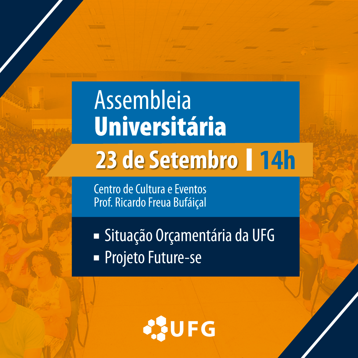 Post_Whats_Insta_Face_Assembleia_Universitaria 201909