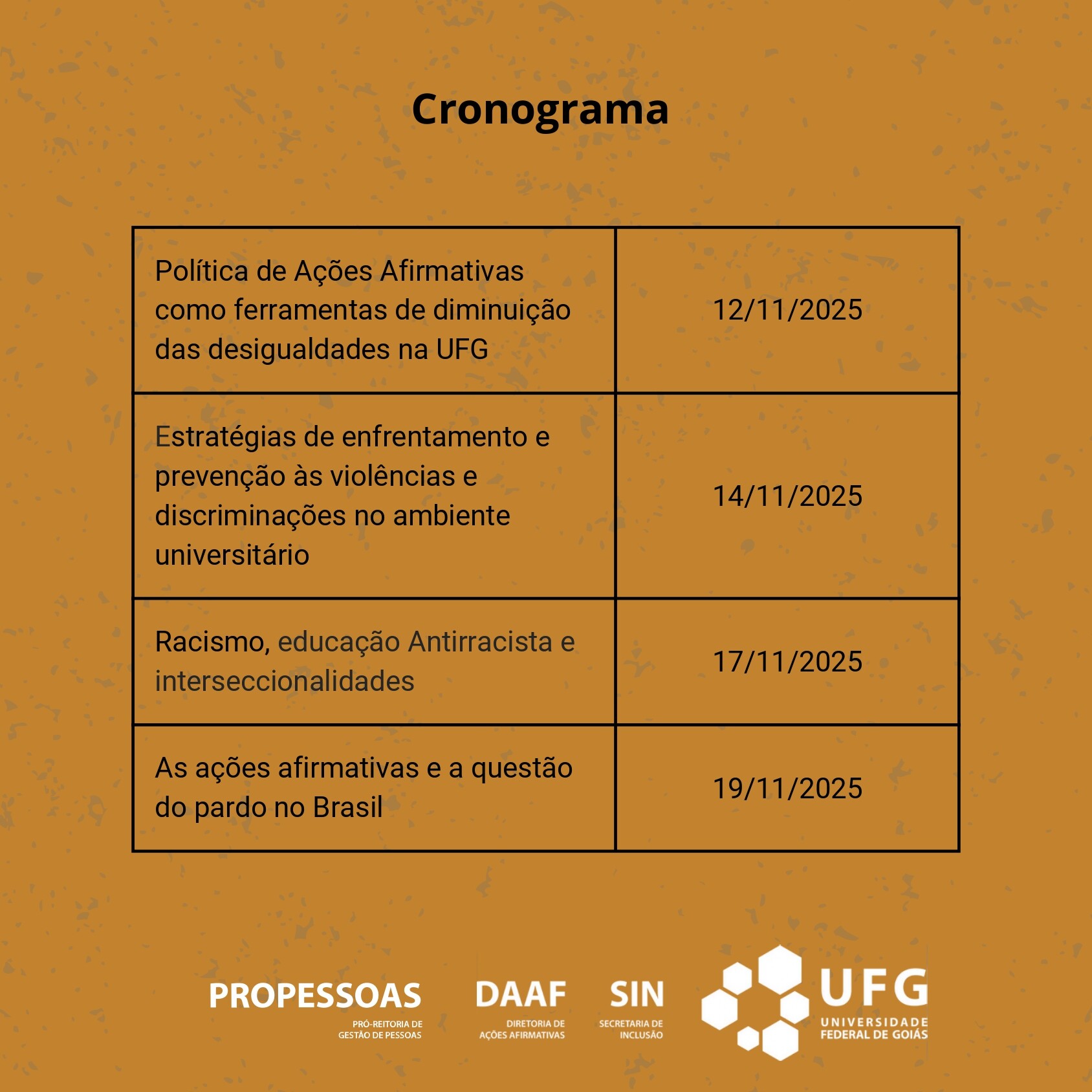programação letramento racial