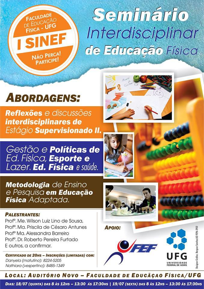 Seminário interdisciplinar ed. física