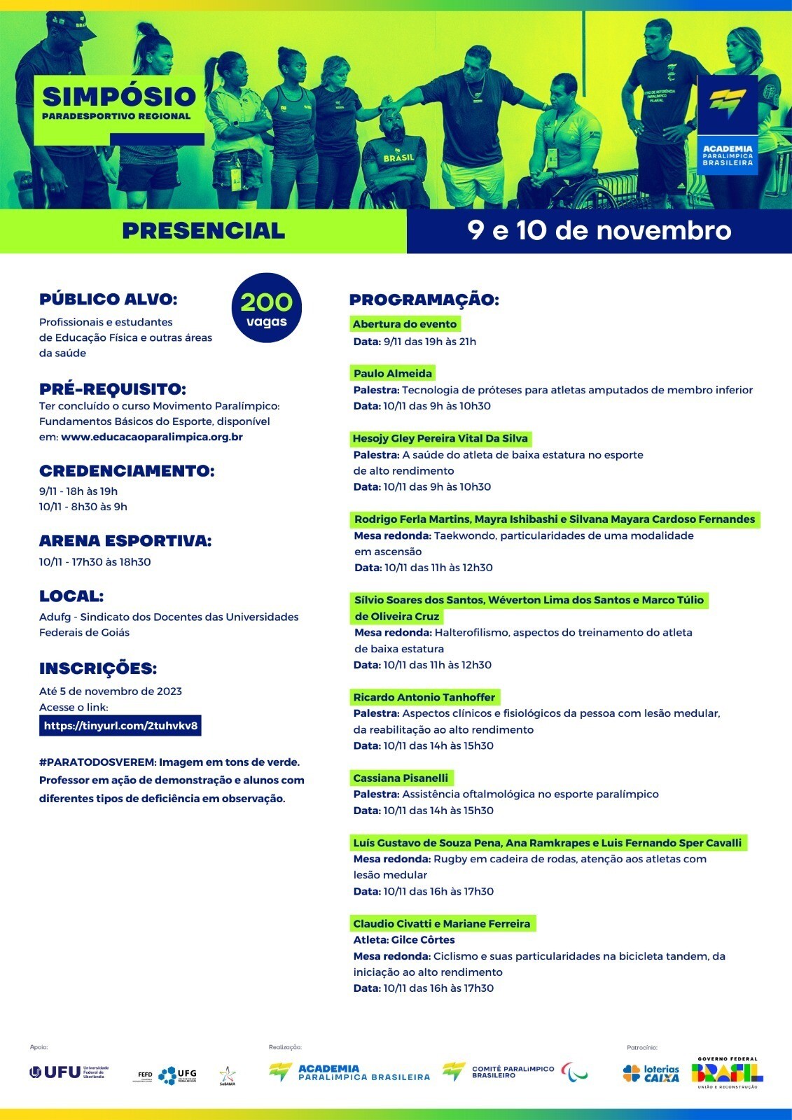 Simposio Paradesportivo Regional 2023