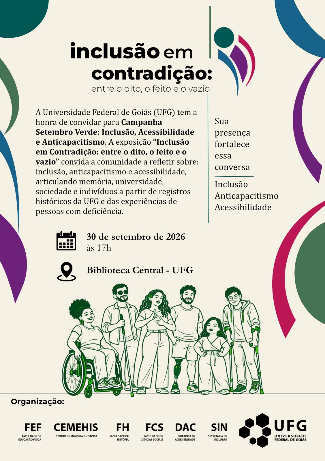 CONVITE Exposição Setembro Verde - CEMEHIS