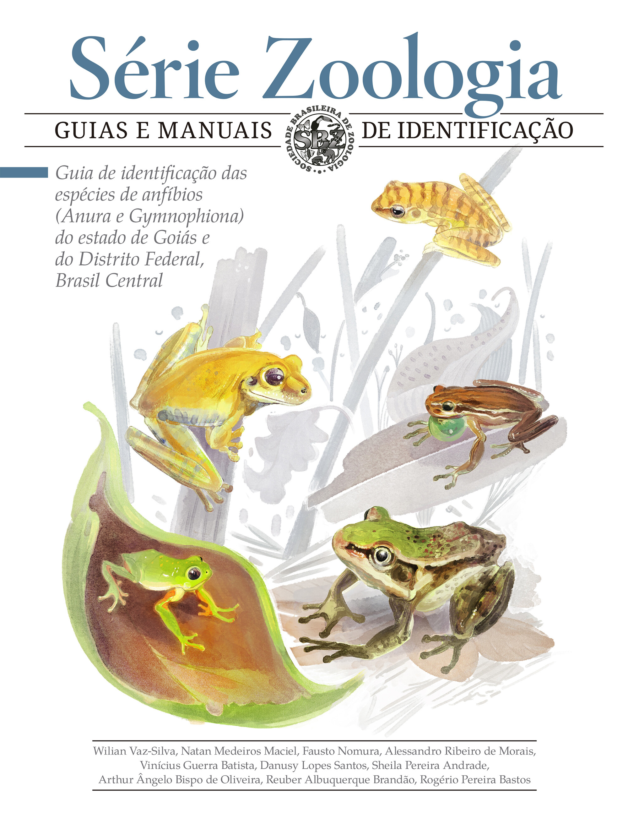 Guia de identificação das espécies de anfíbios cover