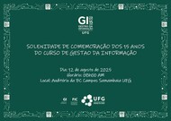 Evento comemorativo celebra 15 anos do curso