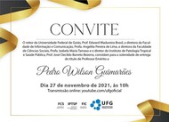 Solenidade de Entrega do Título de Professor Emérito a Pedro Wilson Guimarães
