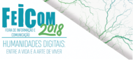 Imagem de divulgação do Feicom 2018 - Feira de Informação e Comunicação da UFG. O evento ocorrerá nos dias 18 e 19 de outubro. 