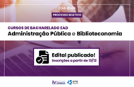 Administração Pública e Biblioteconomia EaD