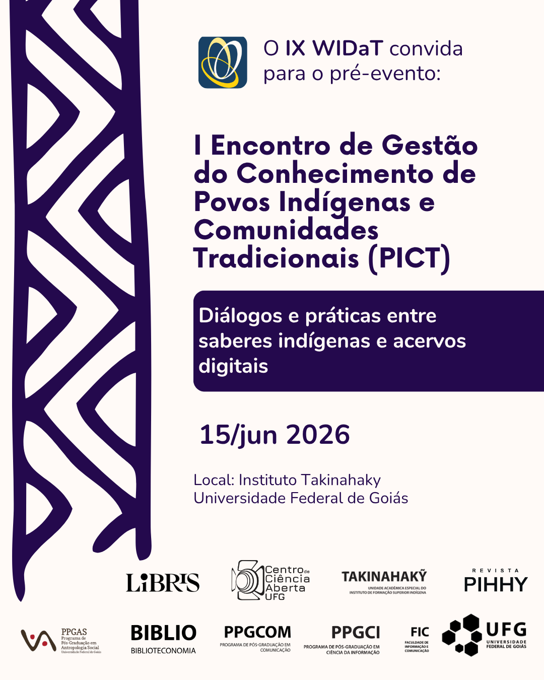 Encontro de Gestão do Conhecimento de Povos Indígenas e Comunidades Tradicionais geral