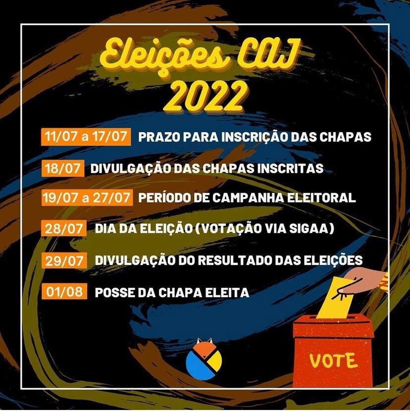 CA de Jornalismo processo eleitoral para a nova gestão